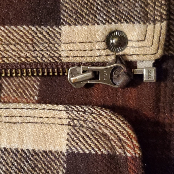 Vintage Triple Five Soul Vest Wool with faux fur removable hood. - Picture 4 of 17